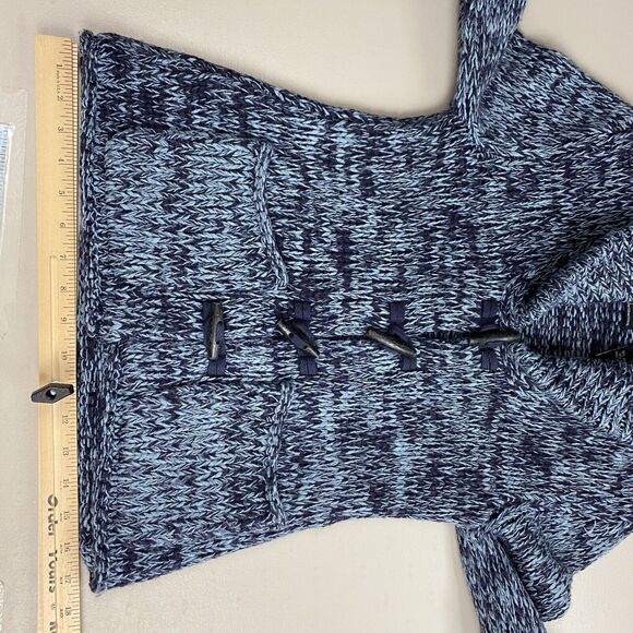 Moda International Cardigan Sweater Women Small Wool Toggle Button Shawl Vtg 90s - Picture 8 of 11